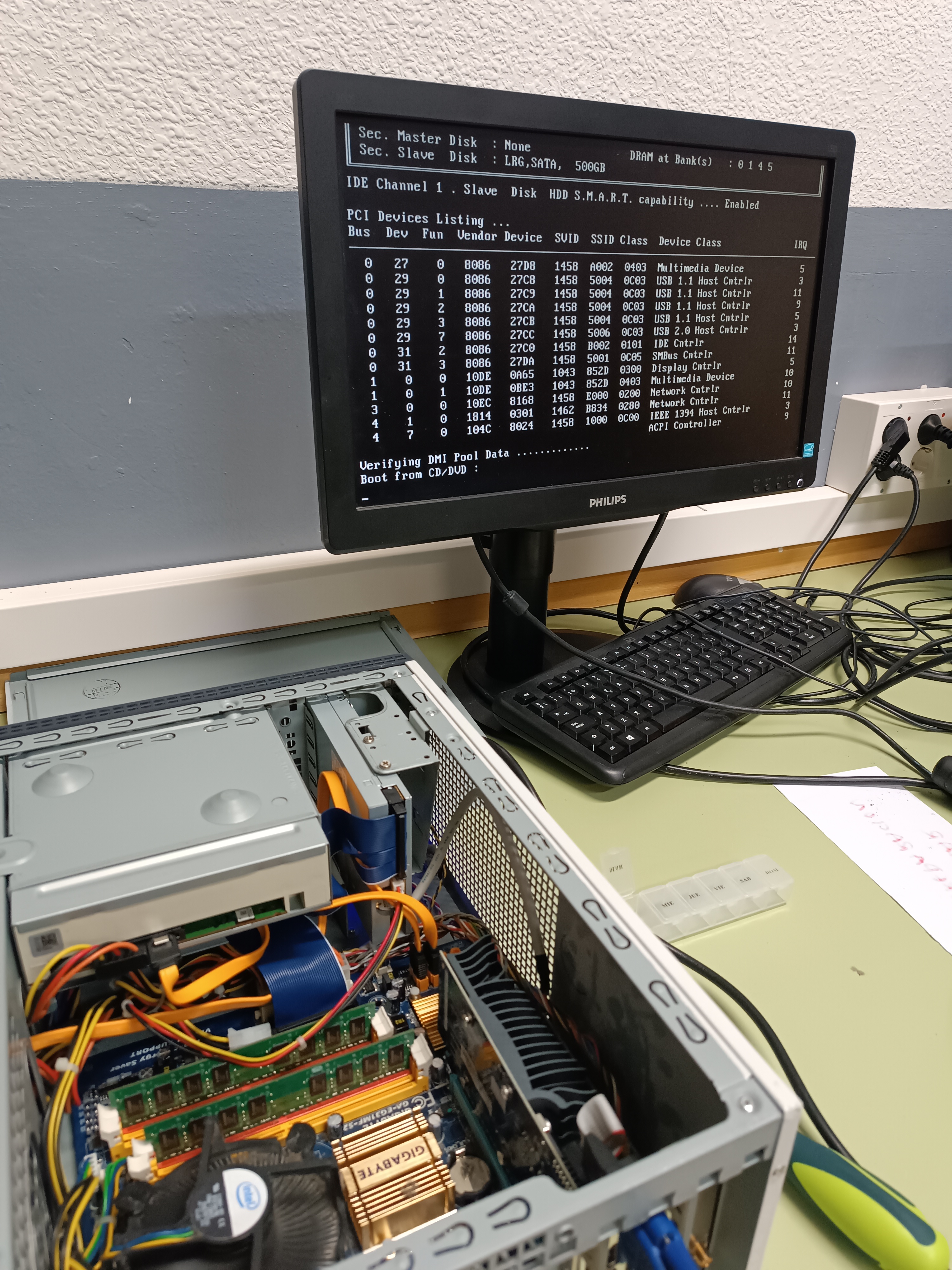 Comprobación final